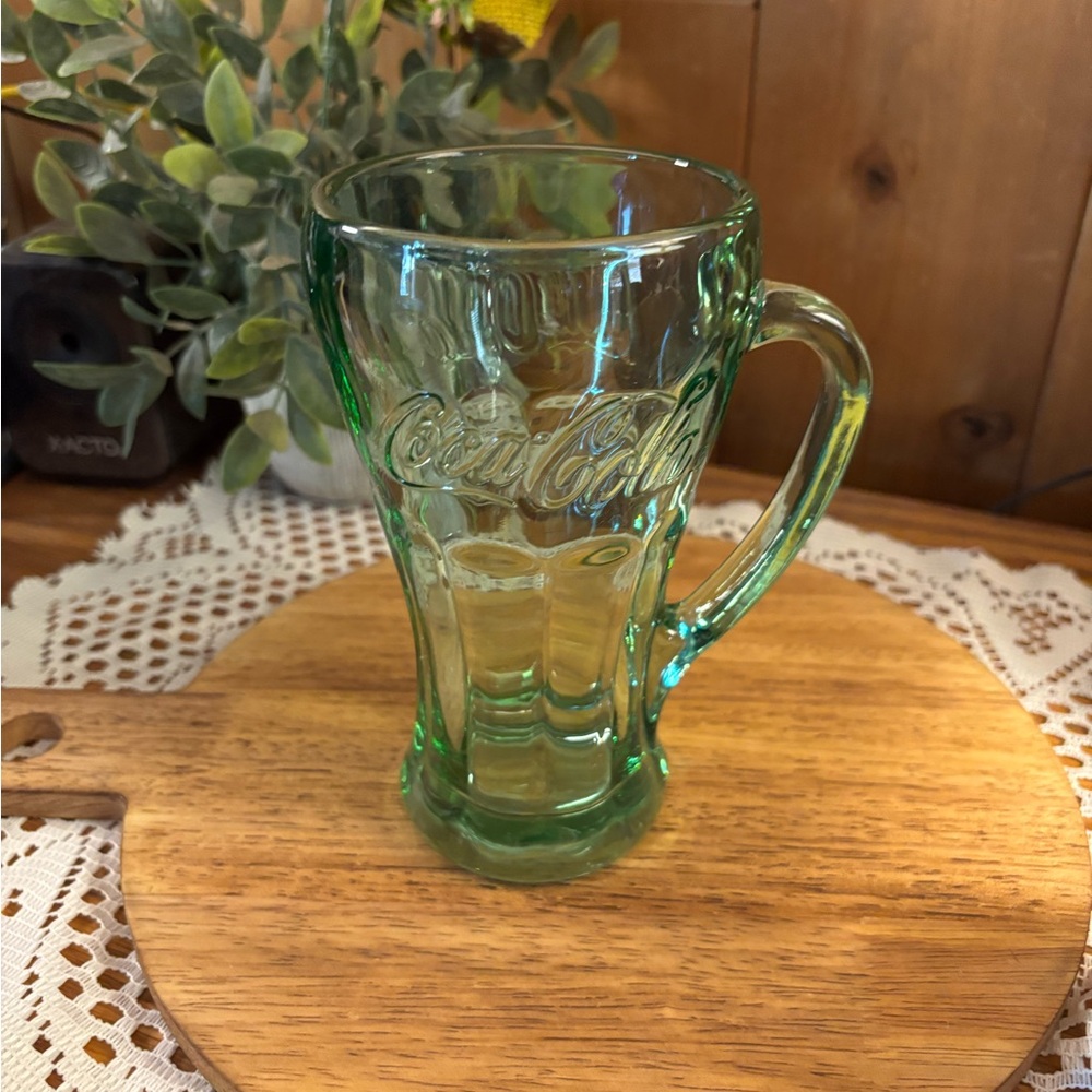 Coca Cola Green Dining Mug with Vintage Charm
